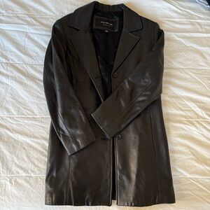 Marc New York Black Leather Jacket